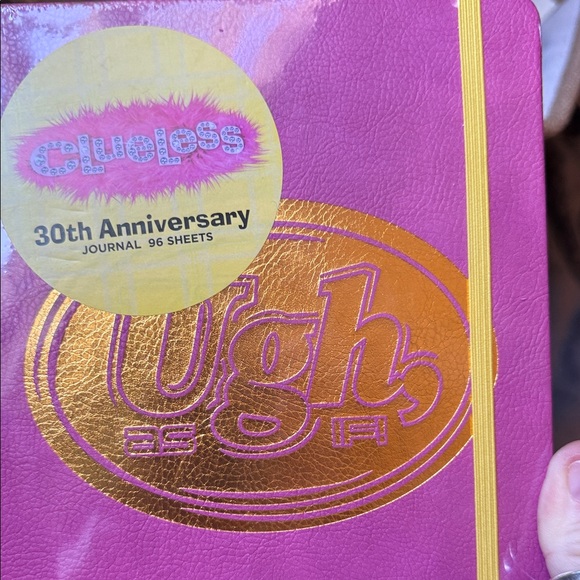 2 Clueless Pink Journals Set- 30th Anniversary! BONUS FUZZY PEN like Cher used! - Picture 13 of 17